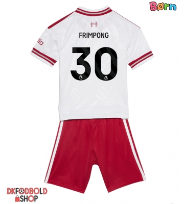 Liverpool Jeremie Frimpong #30 Udebanesæt Børn 2026-27 Kort ærmer (+ korte bukser)